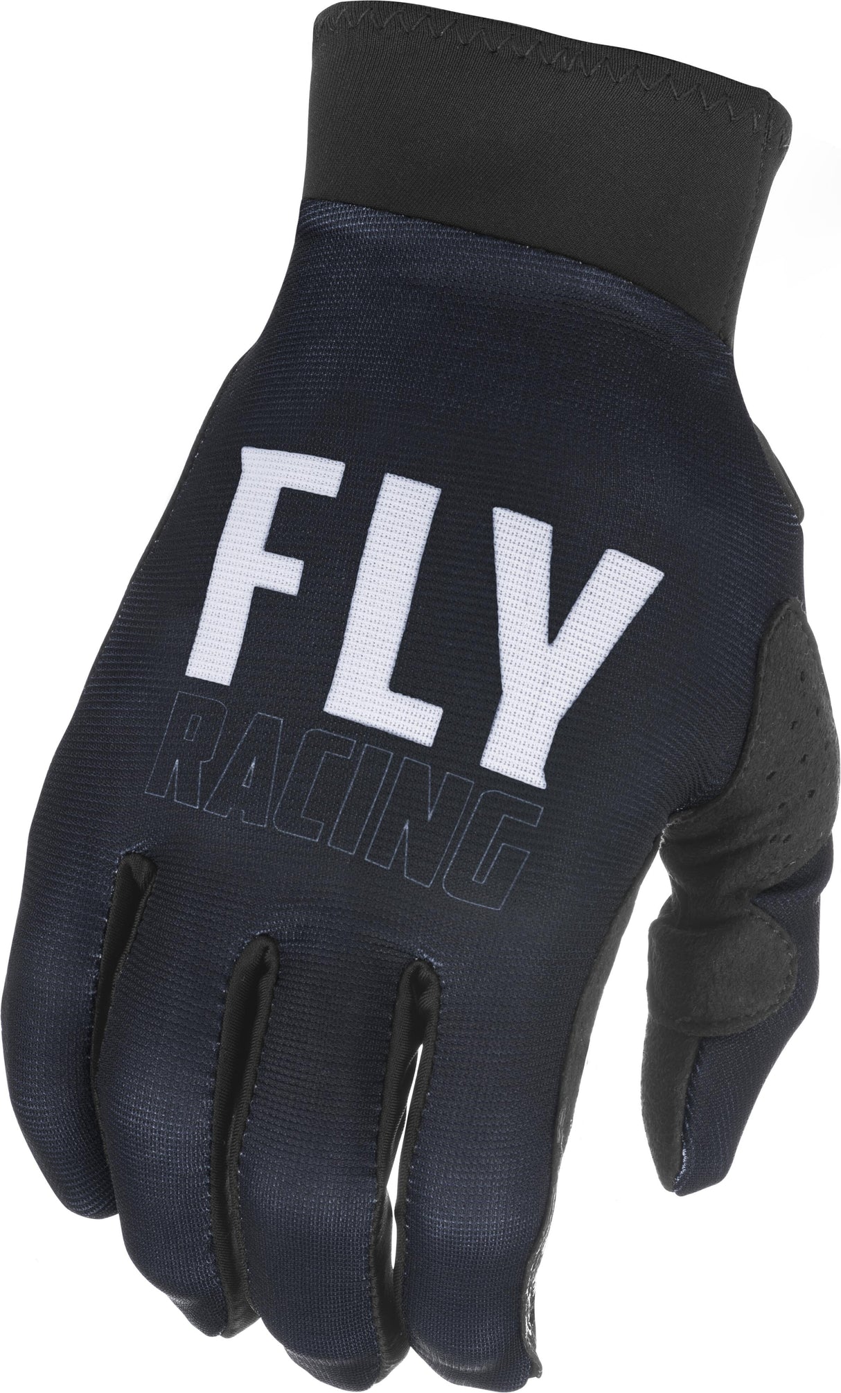 FLY RACING Youth Pro Lite Gloves Black/White Yl 374-850YL