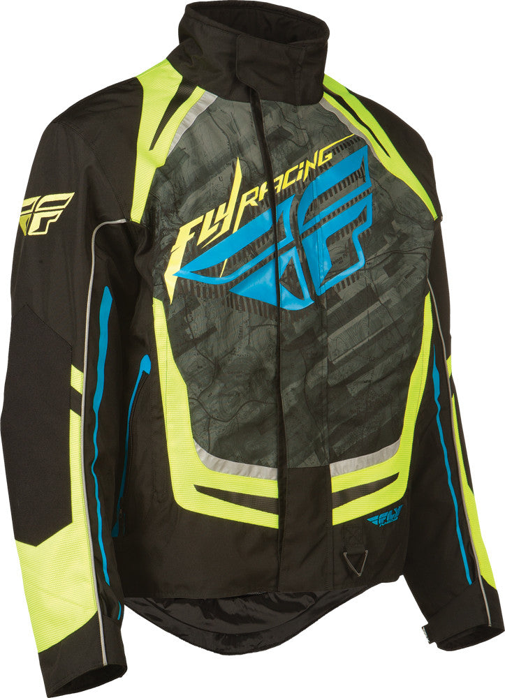 FLY RACING Snx Pro Jacket Black/Hi-Vis S 470-2189~2