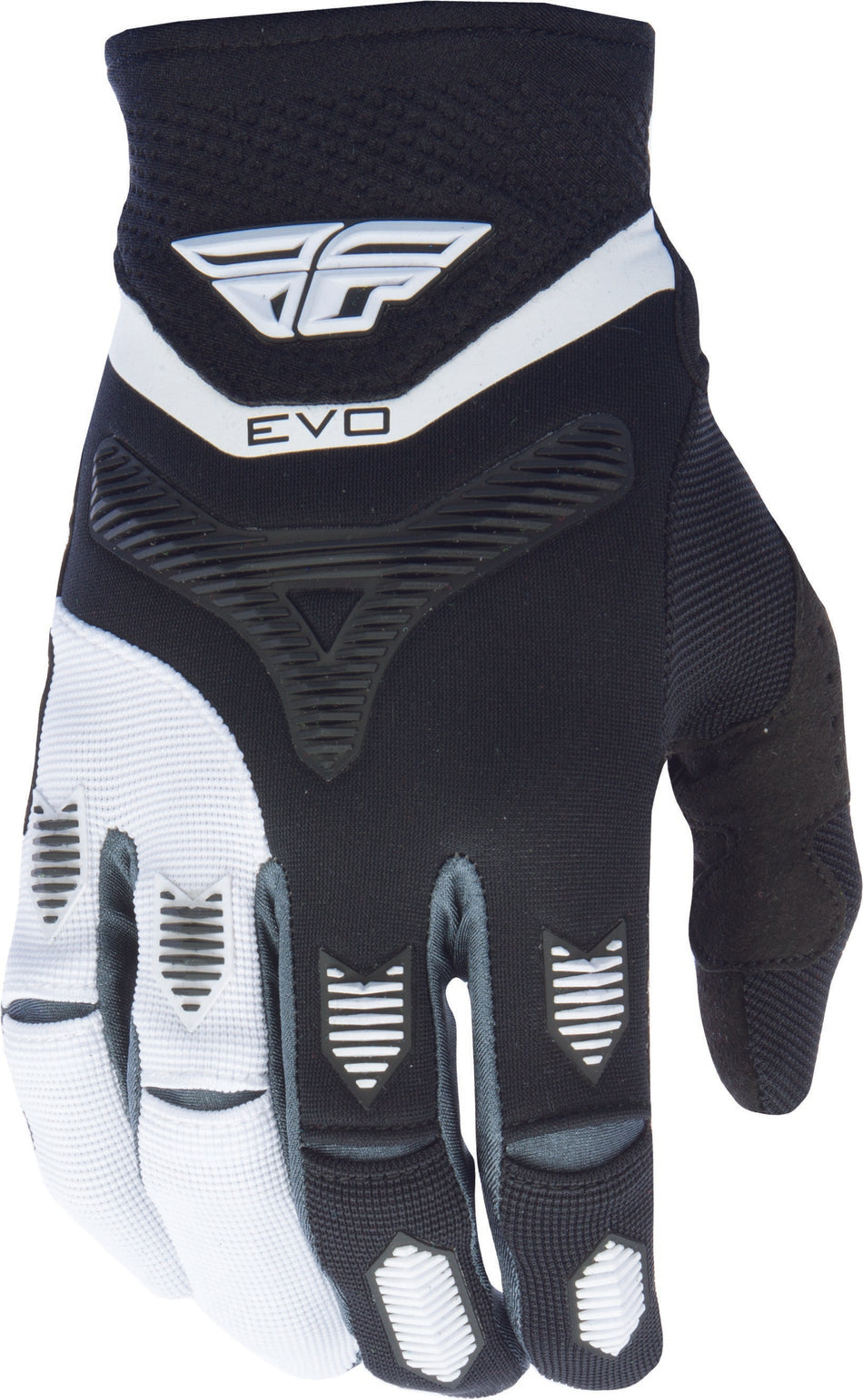 FLY RACING Evo Glove Black/White Xs 370-11007