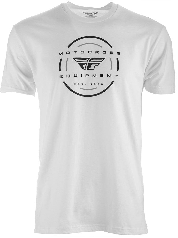 FLY RACING Fly Helix Tee White 2x White 2x 352-10642X
