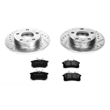 Power Stop 02-06 Audi A4 Rear Z23 Evolution Sport Brake Kit K3129