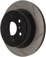 StopTech PowerSlot Chevrolet Avalanche/Silverado/Suburban/Tahoe / GMC Yukon Left Slotted Rear Rotor 126.66065SL