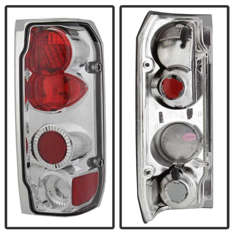 Spyder Ford F150 87-96/Ford Bronco 88-96 Euro Style Tail Lights Chrome ALT-YD-FF15089-C 5003317