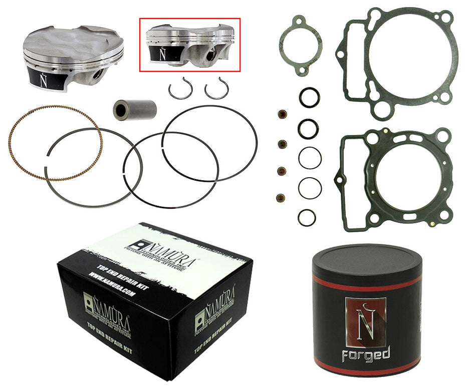 NAMURATop End Kit Forged 77.97/+0.01 11:1 Husq/KtmFX-70090-BK