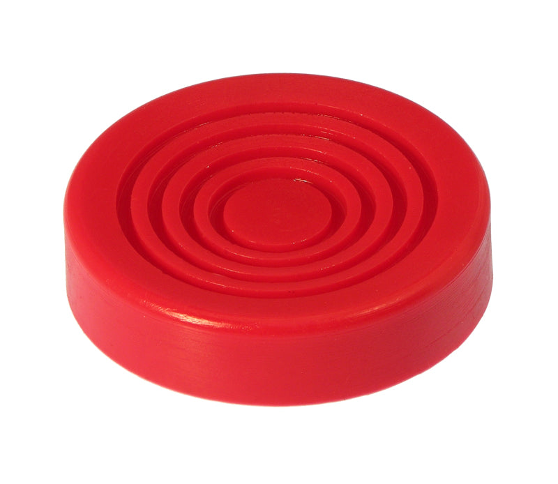 Prothane Universal Jack Pad 3in Diameter Model - Red 19-1403