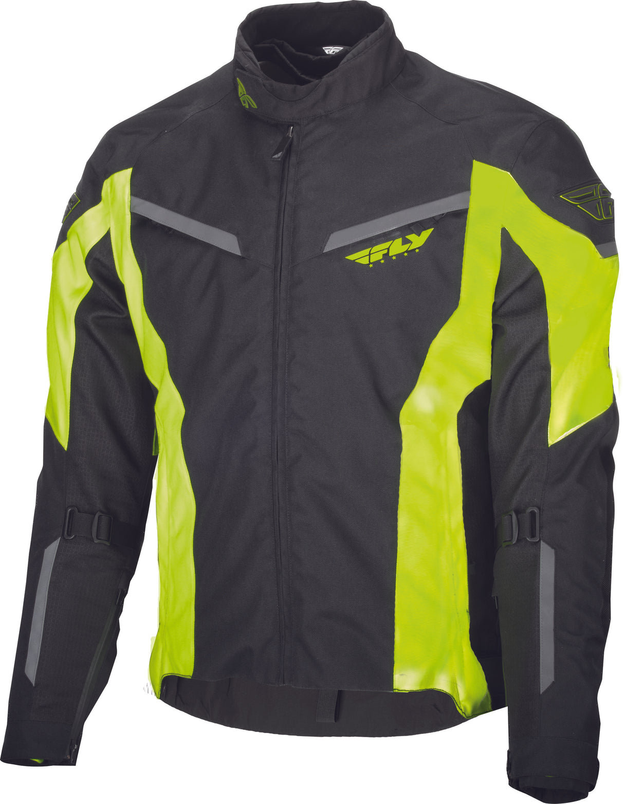 FLY RACING Strata Jacket Hi-Vis/Black Md 477-2104-3