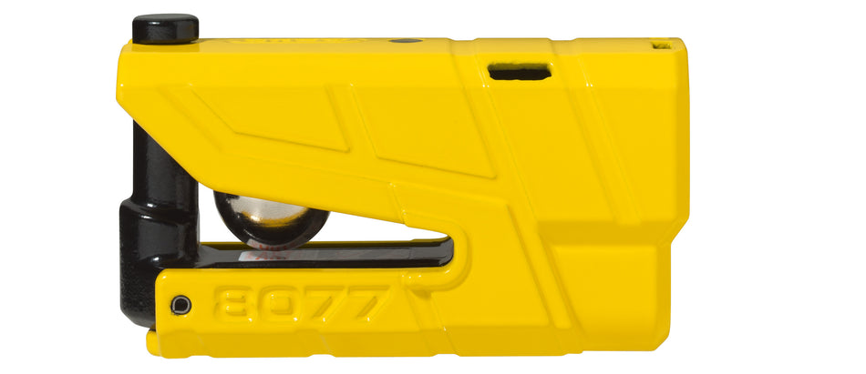 Abus Granit 8077 3d Alarm Disc Lock Yellow 19002