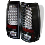 Spyder Chevy Silverado 1500 99-02 (Not Fit Stepside) LED Tail Lights Blk ALT-YD-CS99-LED-BK 5002044