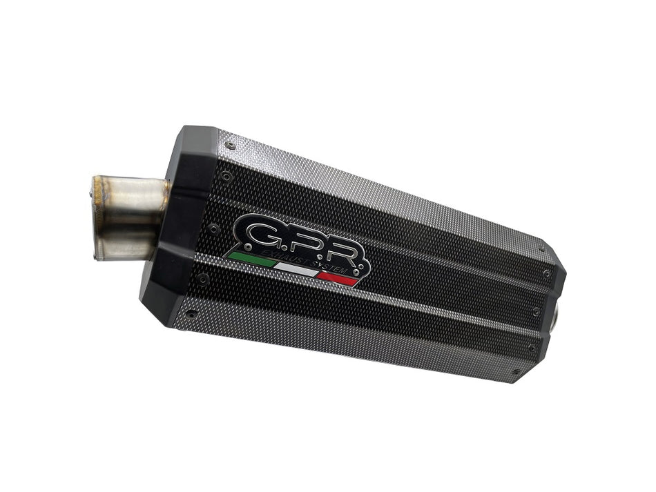 GPR Exhaust for Bmw R1150R 2000-2006, DUNE Poppy, Slip-on Exhaust Including Removable DB Killer and Link Pipe  BMW.9.DNPO