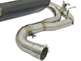 aFe MACHForce XP 16-17 BMW 340i/iX 440i/iX L6-3.0L (t) SS Axle-Back Exhaust w/Polished Tips 49-36335-P