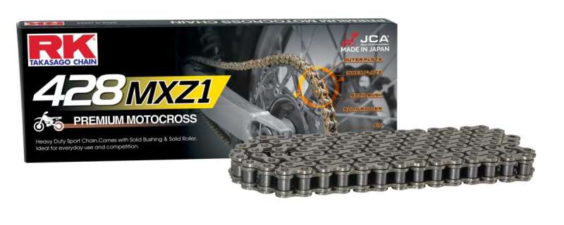 RK Chain 428MXZ1-100L - Natural 428MXZ1-100