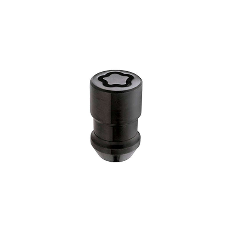 McGard Wheel Lock Nut Set - 4pk. (Cone Seat) M12X1.5 / 19mm & 21mm Dual Hex / 1.46in. Length - Black 24026