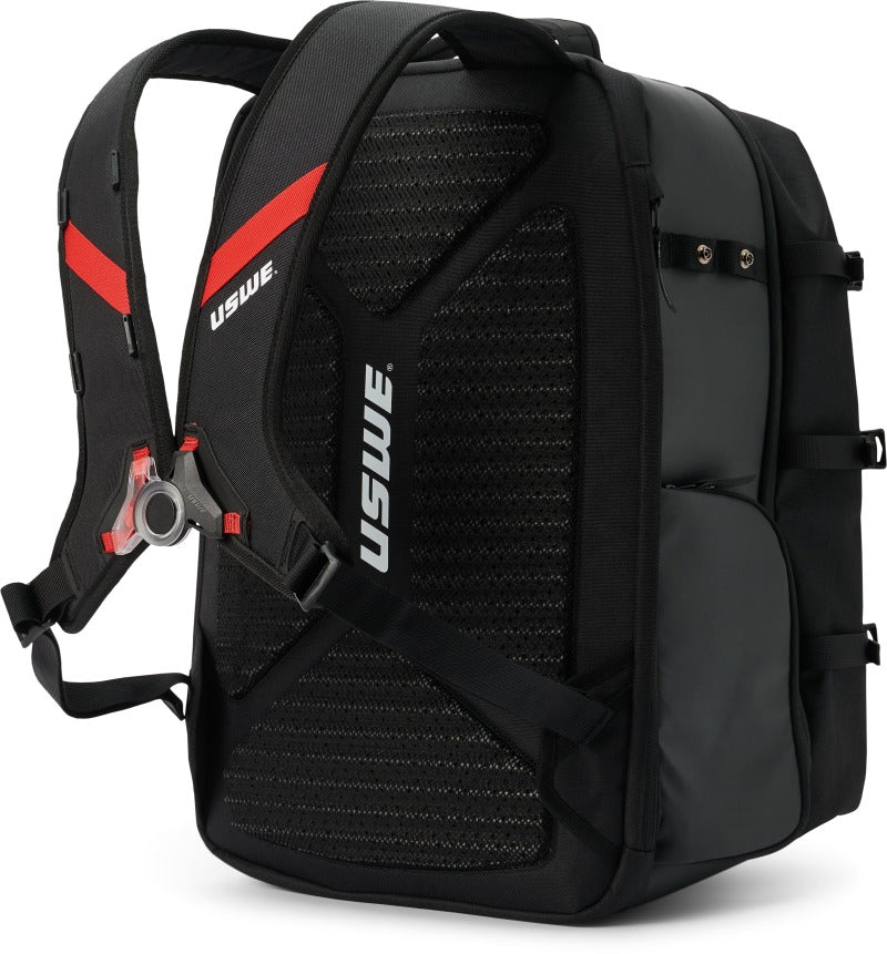 USWE Buddy Athlete Gear Backpack 40L - Black/Red