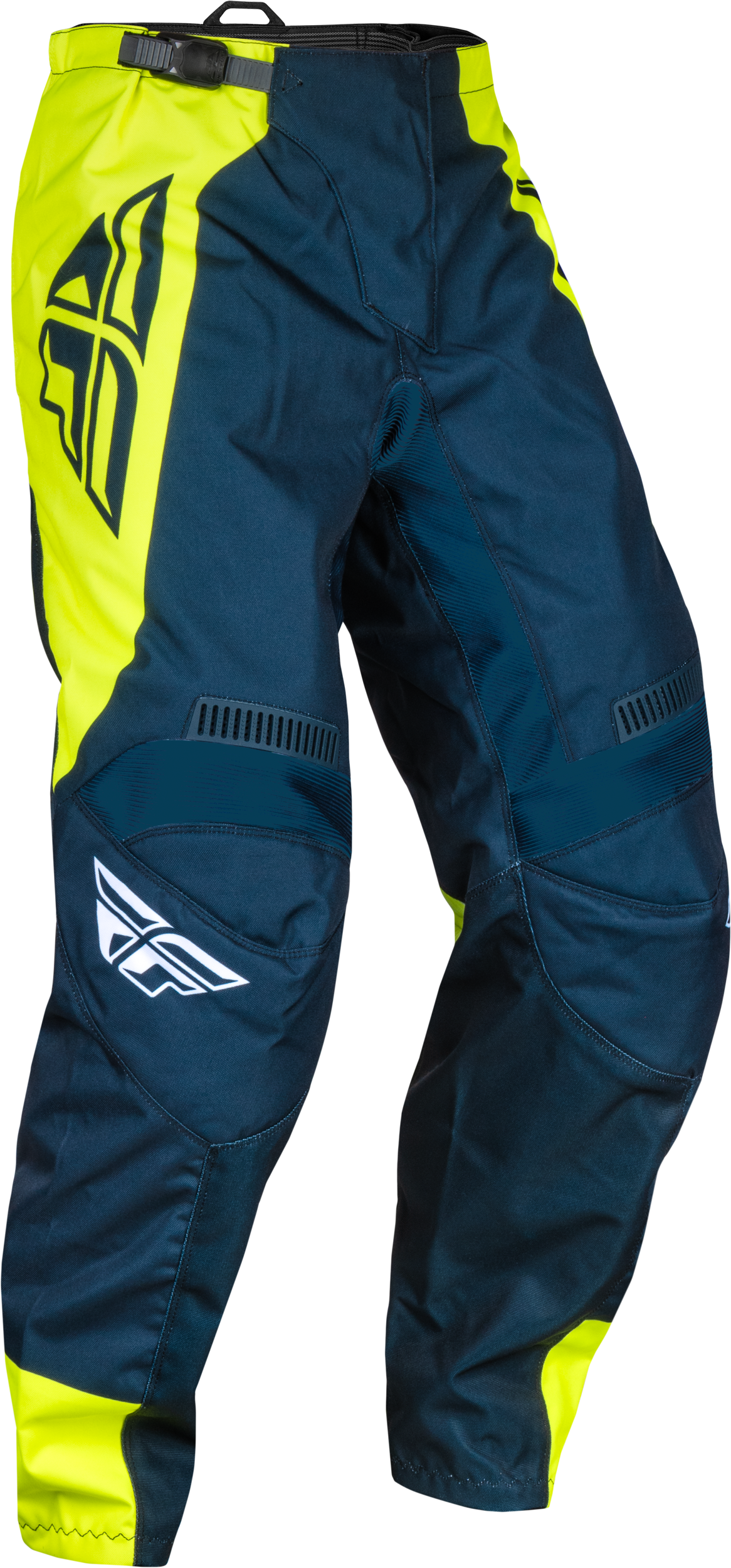 FLY RACING F-16 Pants Navy/Hi-Vis/White Sz 28 377-93228