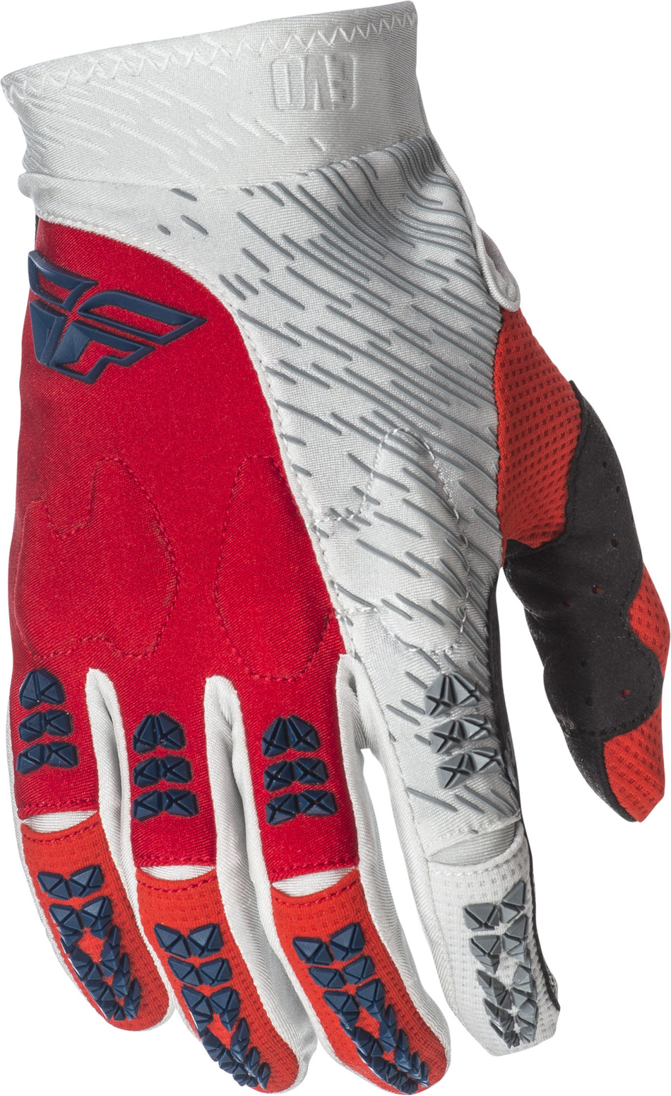 FLY RACING Evolution 2.0 Gloves Red/Grey/White Sz 11 371-11211