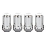 McGard SplineDrive Lug Nut (Cone Seat) M14X1.5 / 1.648in. Length (4-Pack) - Chrome (Req. Tool) 65315