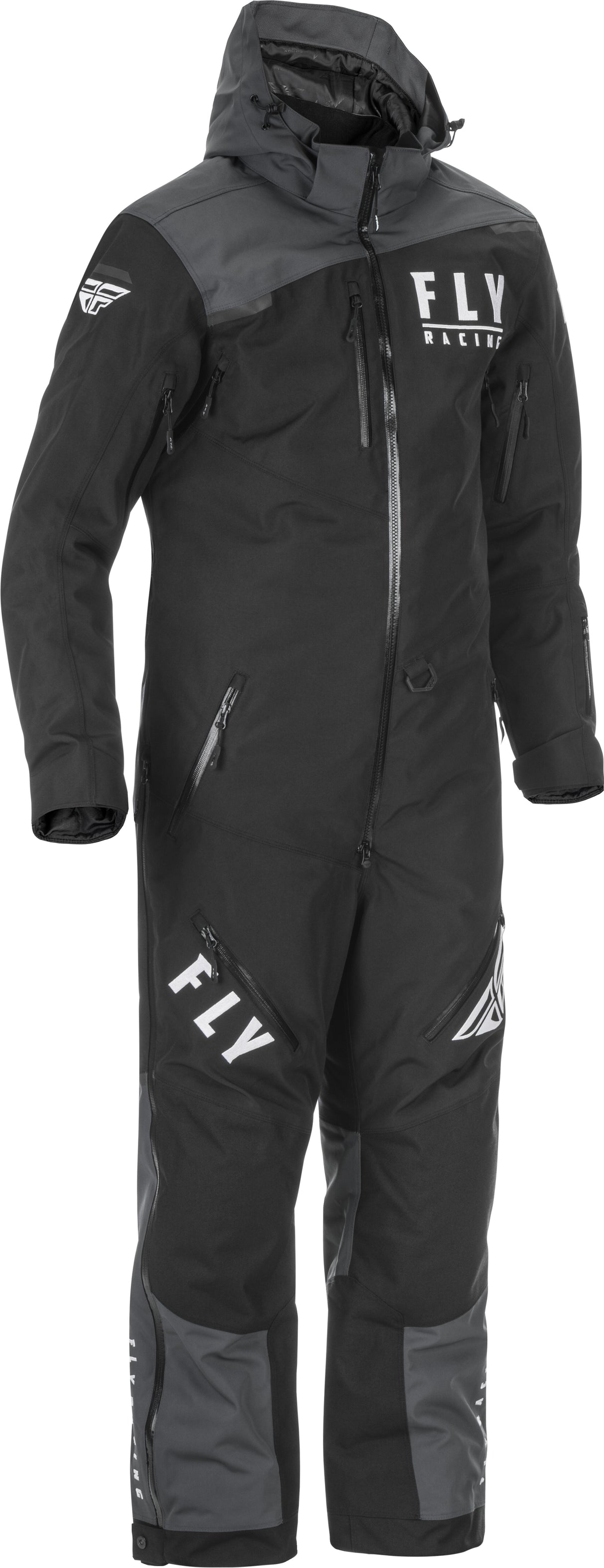 FLY RACING Cobalt Monosuit Insulated Black/Grey Lg 470-4150L