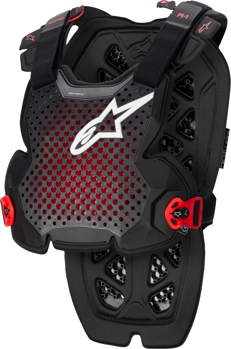 ALPINESTARS A-1 Chest Protector Anthracite/Black/Red  Md/Lg 6700123-1431-M/L