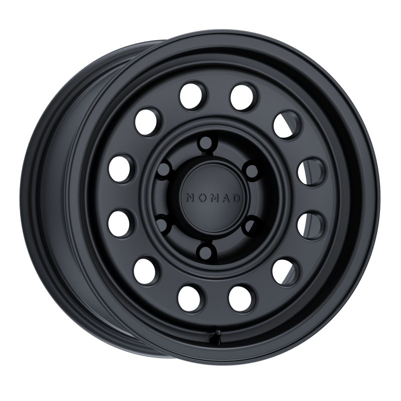 Nomad N501SB Convoy 17x8.5in / 6x139.7 BP / 0mm Offset / 106.1mm Bore - Satin Black Wheel N501SB-78560-00