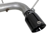 aFe Large Bore HD 3in 304 SS Cat-Back Exhaust w/ Black Tips 14-19 Jeep Grand Cherokee (WK2) V6-3.6L 49-38078-B