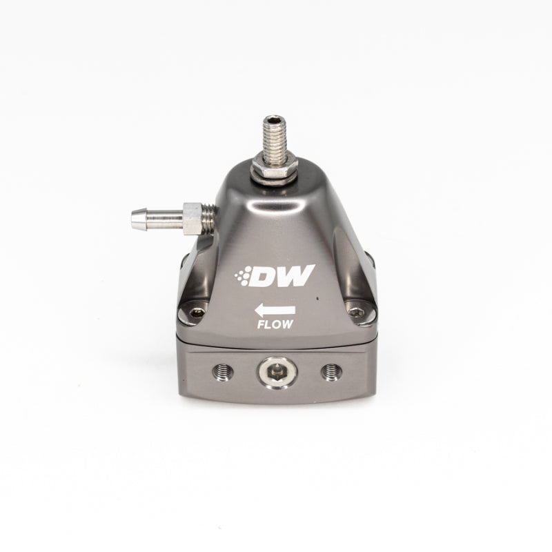 DeatschWerks DWR1000iL In-Line Adjustable Fuel Pressure Regulator - Titanium 6-1001-FRT