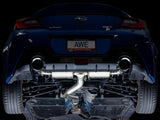 AWE Subaru BRZ/ Toyota GR86/ Toyota 86 Touring Edition Cat-Back-Auspuff - Chrom-Silber-Endstücke 3015-32486