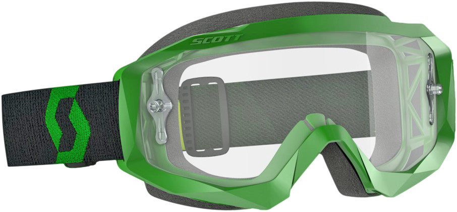 SCOTT Hustle Goggle X Green/Black W/Clear Works 268183-1089113