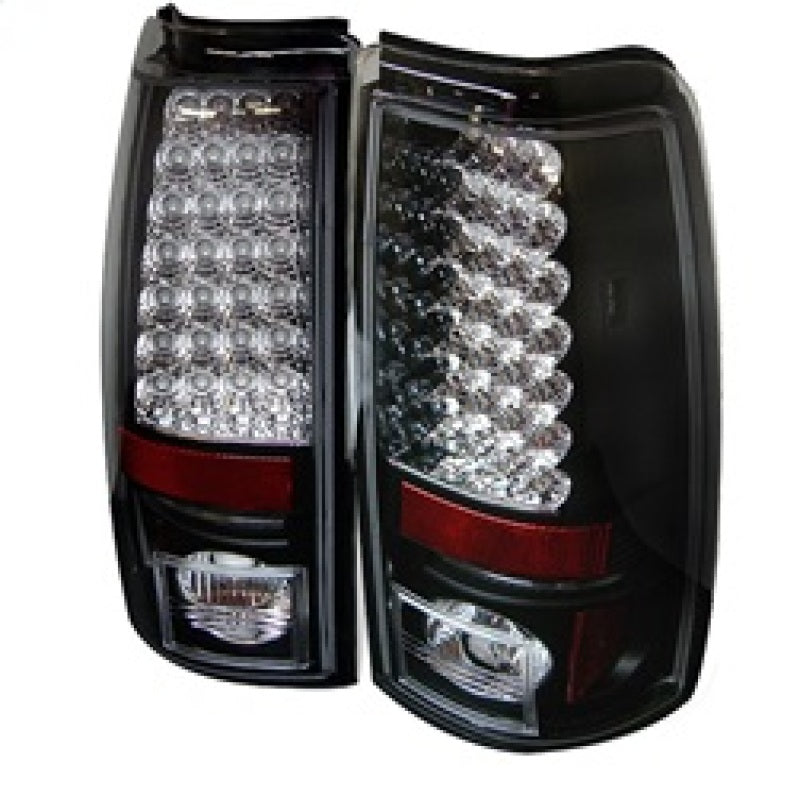 Spyder Chevy Silverado 1500 99-02 (Not Fit Stepside) LED Tail Lights Blk ALT-YD-CS99-LED-BK 5002044