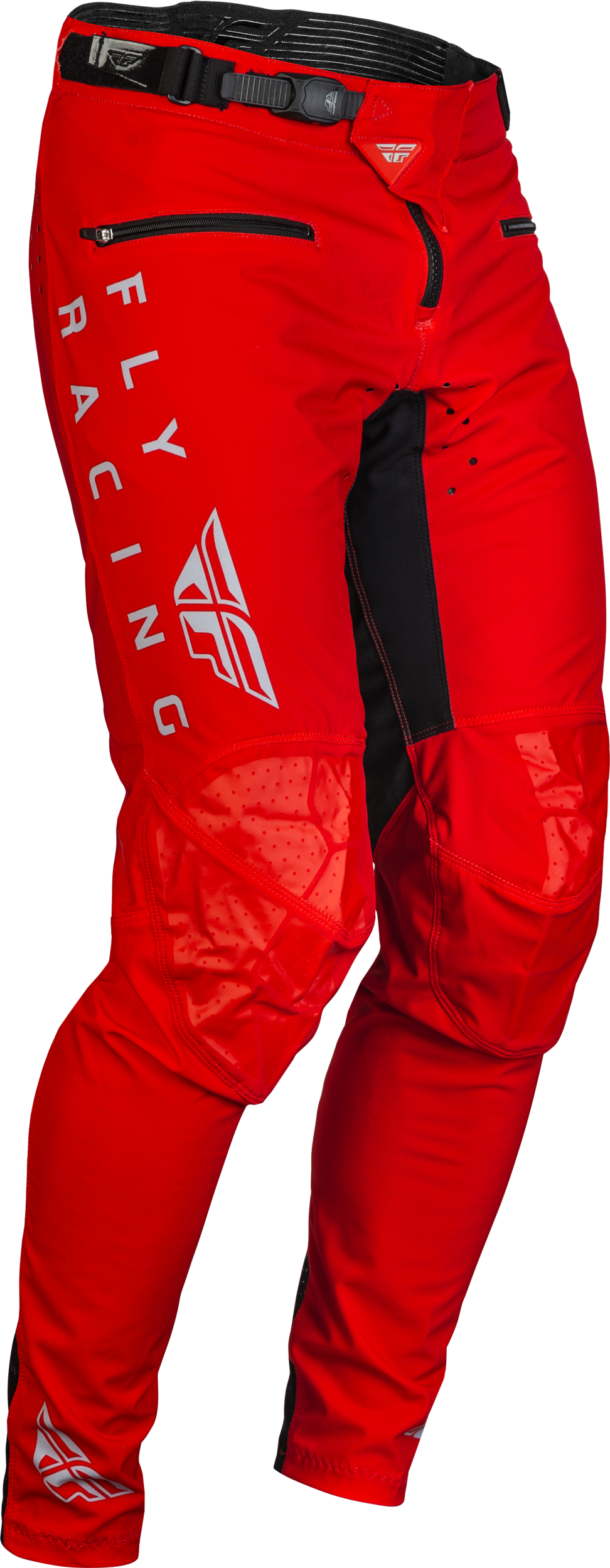 FLY RACING Youth Radium Bicycle Pants Red/Black/Grey Sz 18 376-04318