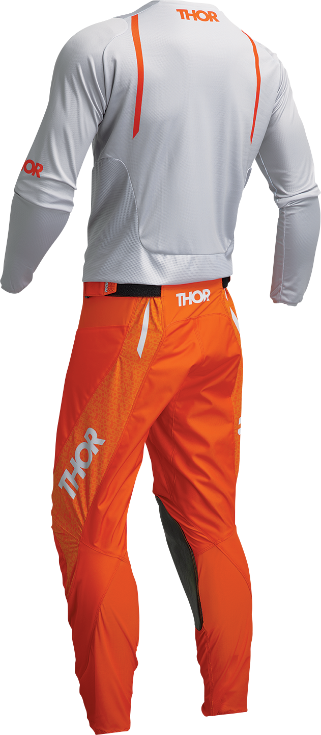 THOR Pulse Mono Jersey - Gray/Orange - Small 2910-7109