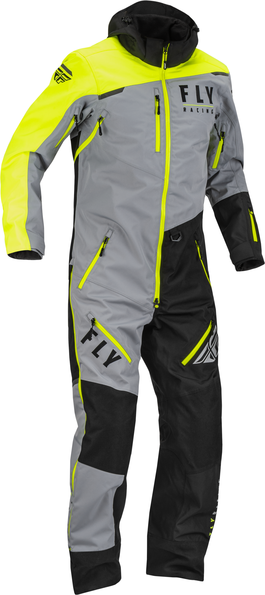 FLY RACING Cobalt Shell Monosuit Black/Grey/Hi-Vis 2x 470-43512X