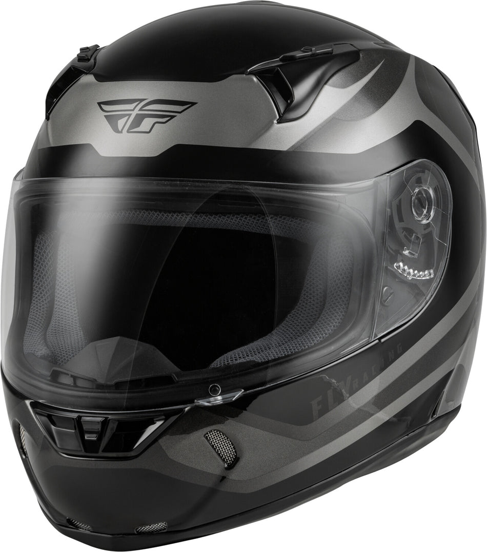 FLY RACING Revolt Rush Helmet Grey/Black 2x 73-83832X