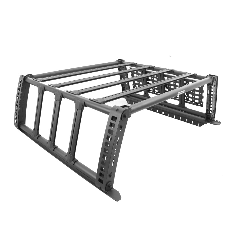 Go Rhino 19-21 Jeep Gladiator XRS Overland Xtreme Rack - Black 5950000T