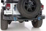 Rampage 07-18 Jeep Wrangler JK (Incl. Unlimited) Trailguard Rear Bumper - Black 99619