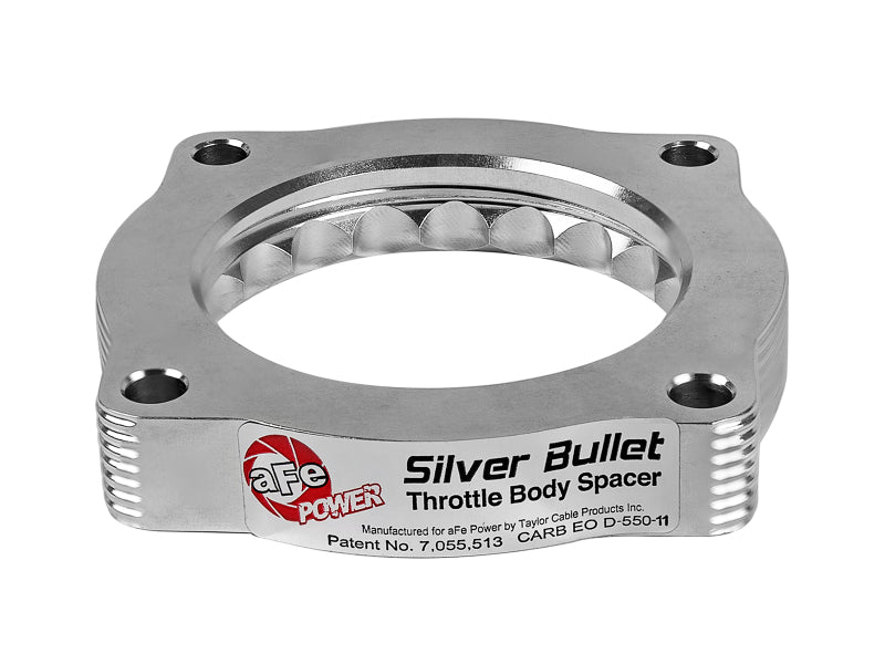 aFe Silver Bullet Throttle Body Spacers TBS BMW 335i (N54) 07-11 135i/535i 08-10 L6-3.0L (tt) 46-31002