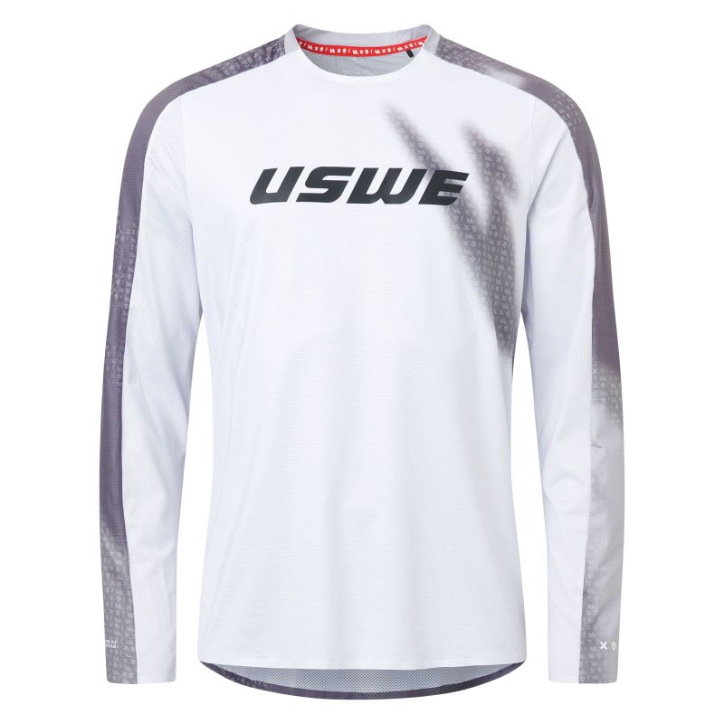 USWE Kalk Off-Road Jersey Adult White - Small 80951021025104