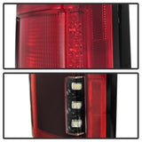 Spyder 15-18 Ford F-150 LED Tail Lights (w/Blind Spot) - Red Clear (ALT-YD-FF15015BS-LBLED-RC) 5085320