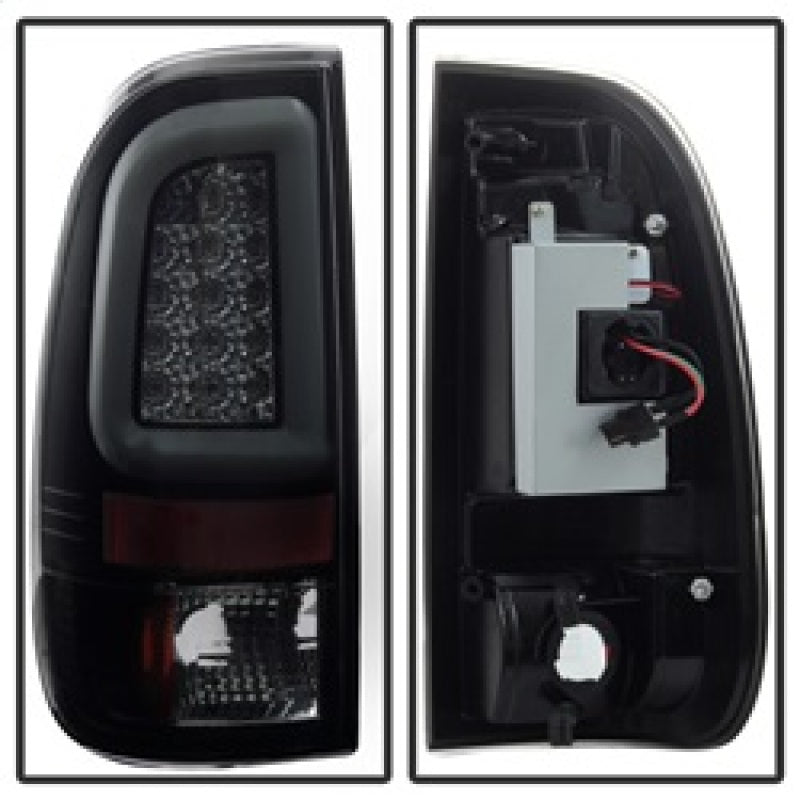 Spyder 97-03 Ford F150 Stylsd. F250 V3 Lght Bar LED Tail Lights - Blk Smk ALT-YD-FF15097V3-LBLED-BSM 5084248