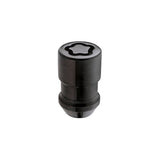 McGard Wheel Lock Nut Set - 5pk. (Cone Seat) M12X1.5 / 3/4 Hex / 1.46in. Length - Black 24526