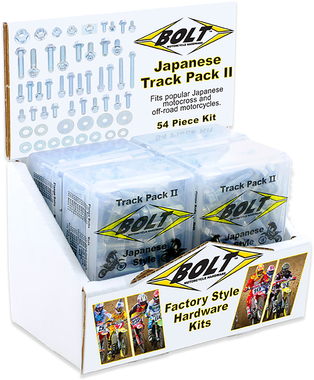 BOLT Japanese Style Track Pack Ii 6/Pk Display 2003-6JTP