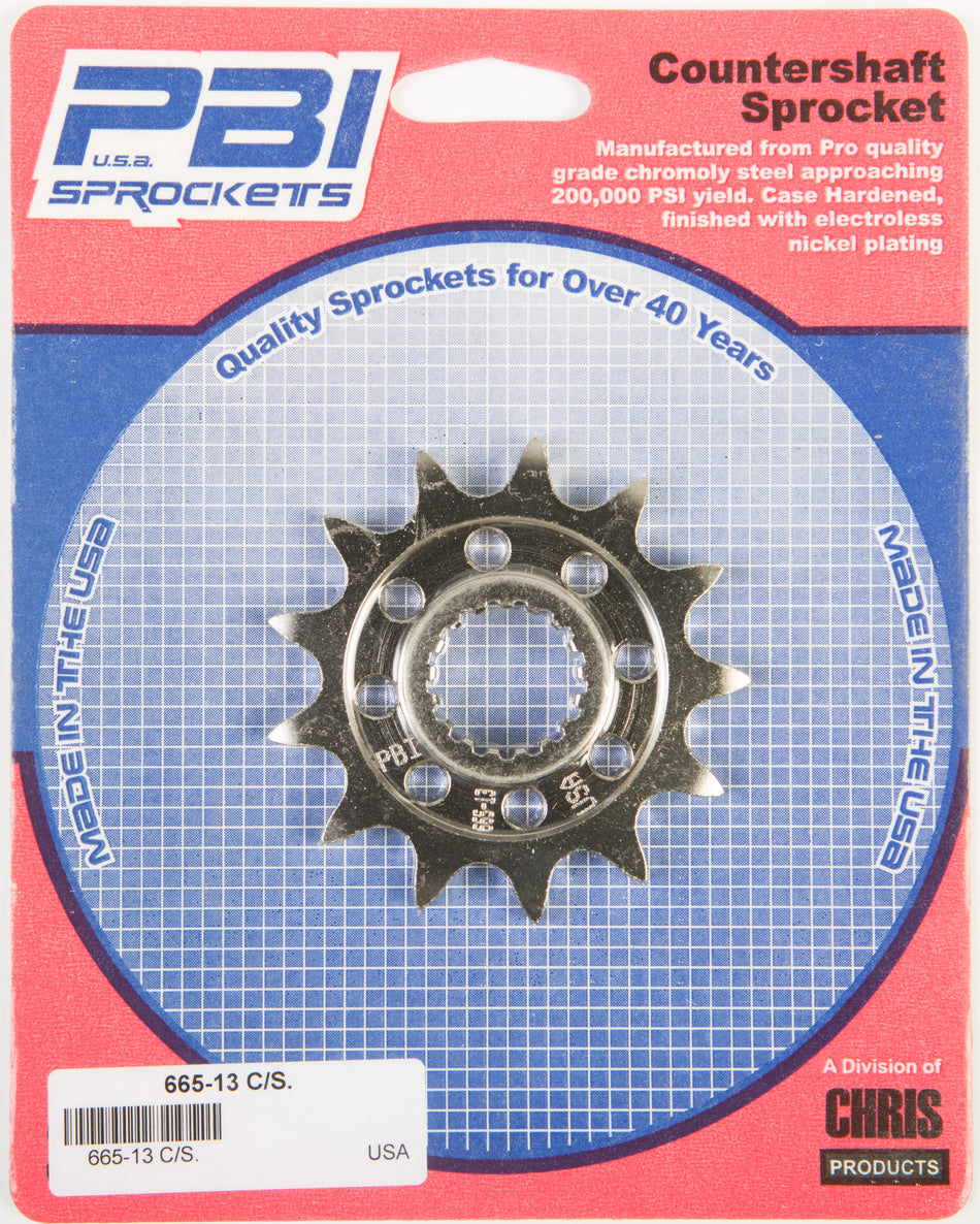 PBIFront Cs Sprocket Steel 13t-520 Suz665-13