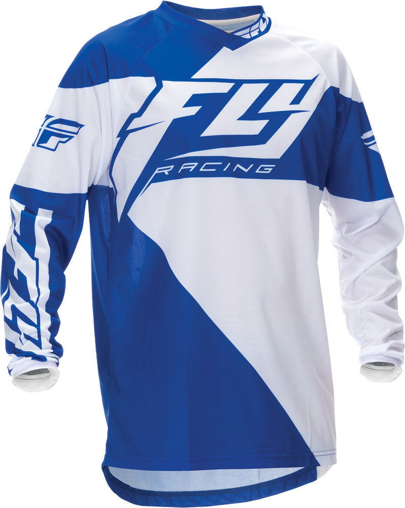 FLY RACING F-16 Jersey Blue/White Ys 369-921YS