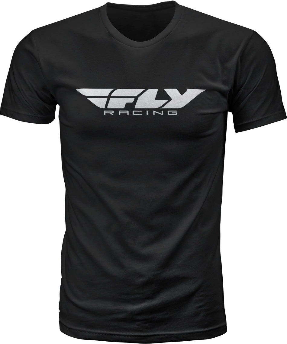 FLY RACING Fly Corporate Tee Black 2x Black 2x 352-09402X
