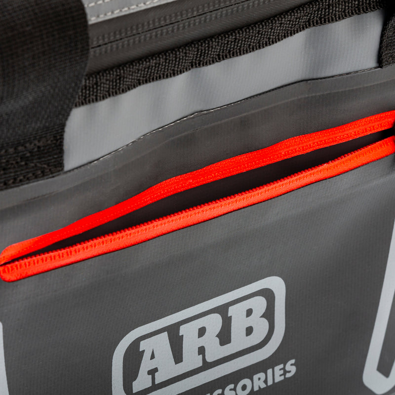 ARB Cooler Bag Charcoal w/ Red Highlights 15in L x 11in W x 9in H Holds 22 Cans 10100376