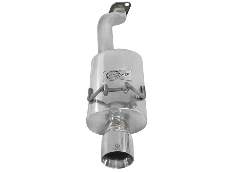 aFe Takeda Exhaust 2.5in Dia 304SS Axle-Back w/Polished Tip 06-11 Honda Civic EX Sedan L4 1.8L 49-36610