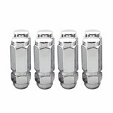 McGard Hex Lug Nut (Cone Seat / Duplex) 9/16-18 / 7/8 Hex / 2.5in. Length (8-Pack) - Chrome 64806