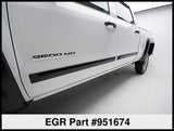 EGR Crew Cab Front 41.5in Rear 38in Rugged Style Body Side Moldings (951674) 951674