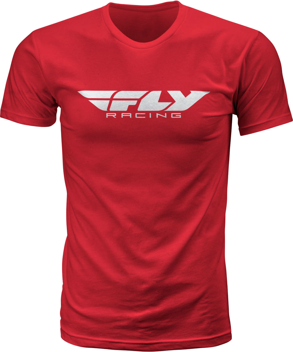 FLY RACING Fly Corporate Tee Red 2x Red 2x 352-09422X