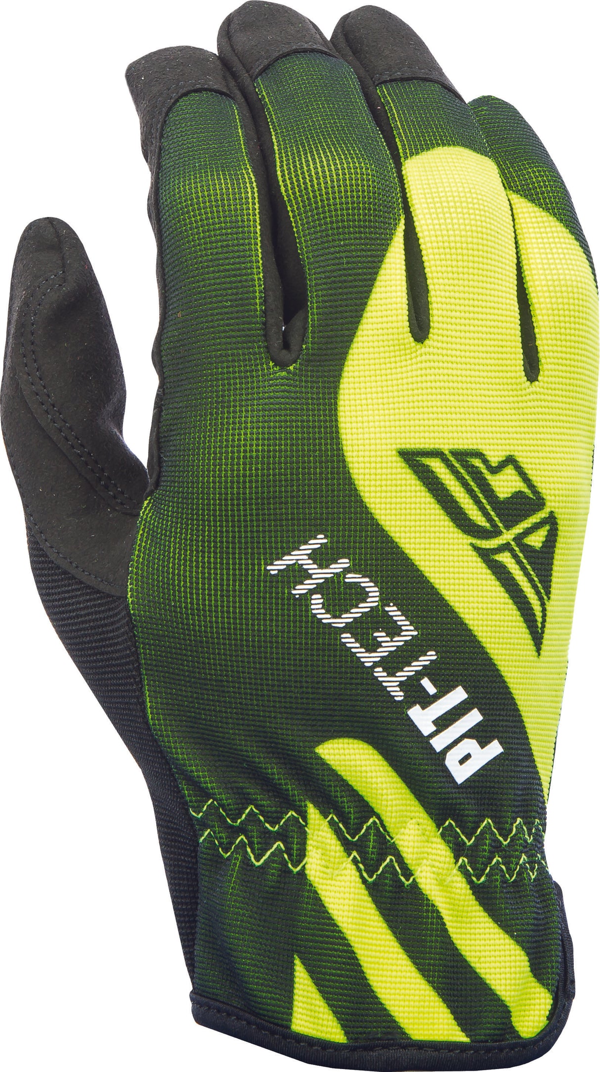 FLY RACING Pit Tech Lite Glove Hi-Vis/Bla Sz 10 L 370-04910