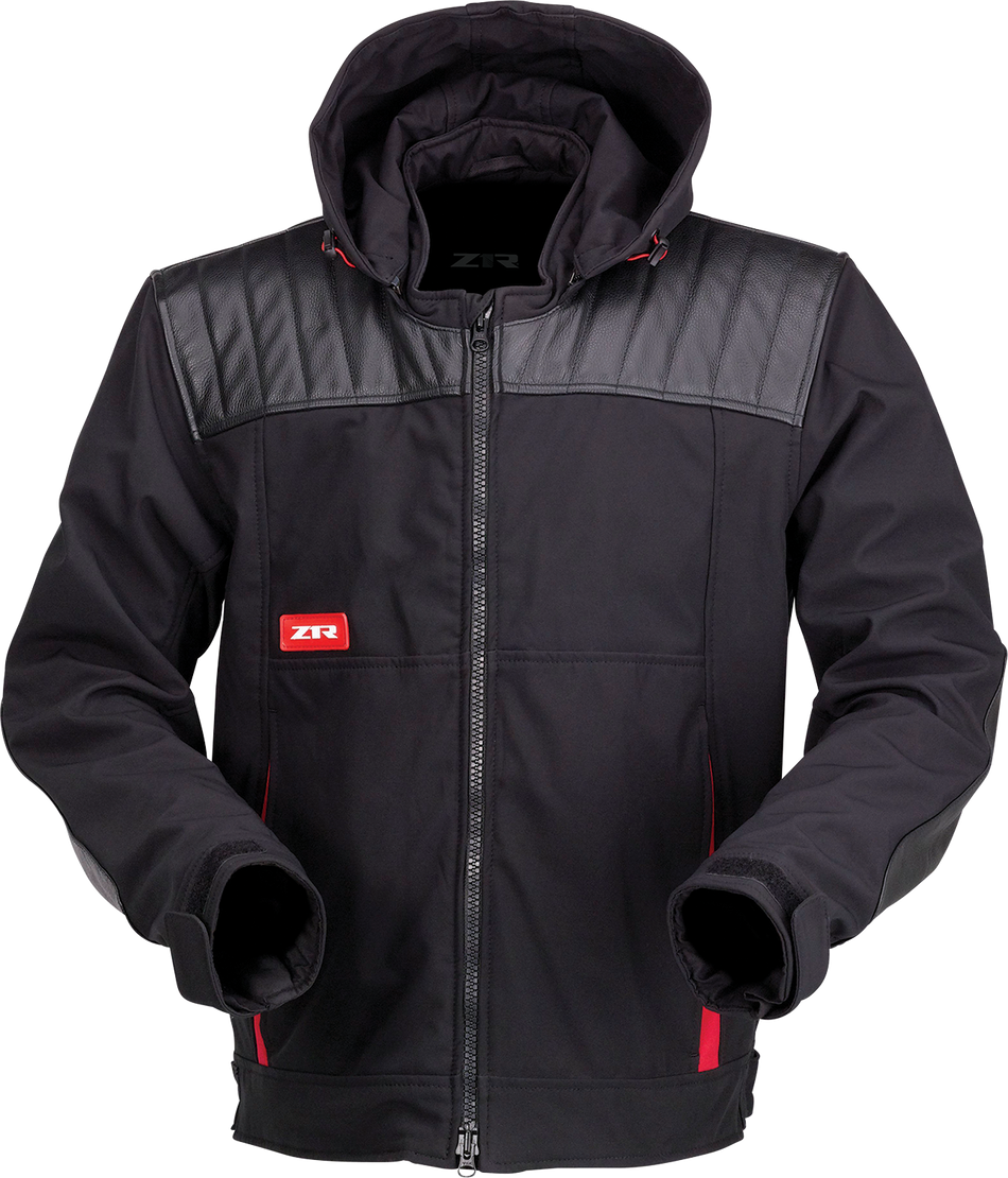 Z1R Armored Jacket - Black/Red - Small 2820-6209